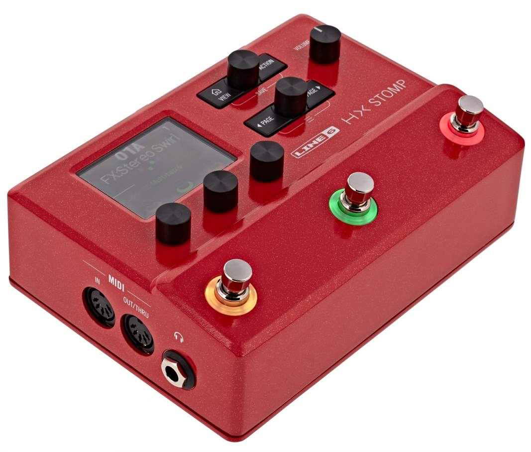 Процессор эффектов Line 6 HX Stomp Limited Edition Red - купить в  Красноярске в интернет-магазине Pult.ru